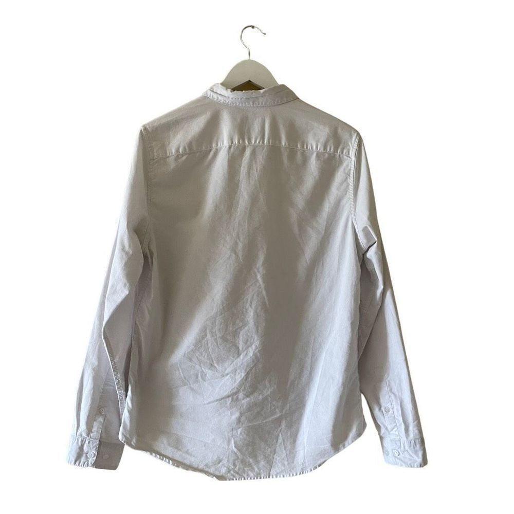 RVCA Men’s White Slim Fit That’ll Do Long Sleeves Button Down Dress SZ M #1103 - Picture 7 of 13